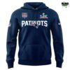 New England Patriots Nike White Super Bowl LX Game Hoodie 5