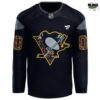 Pittsburgh Penguins Black History 2026 NHL Hockey Jersey 1 Pittsburgh Penguins Black History 2026 NHL Hockey Jersey 2