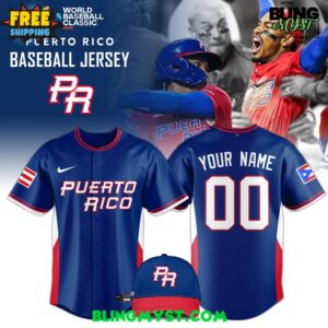 Puerto Rico National 2026 World Baseball Limited Edition Jersey