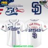 Los Angeles Dodgers 250th USA Of American Baseball Jersey Los Angeles Dodgers 250th USA Of American Baseball Jersey