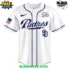 San Diego Padres 250th USA Of American Baseball Jersey 2