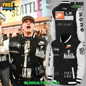 Seattle Seahawks Super Bowl LX Champions Full-Snap Destroyer Nike Jacket
