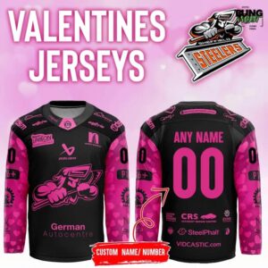 Sheffield Steelers 2026 Valentines Hockey Jersey