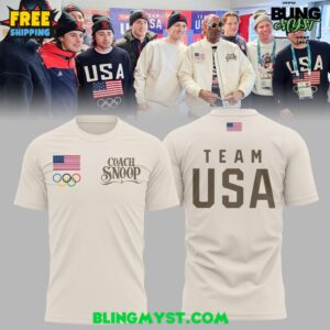 Snoop Dogg Team USA 2026 Olympic Milano Cortina T-Shirt