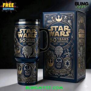 Star Wars 50 Years Anniversary Stanley Tumbler Cup