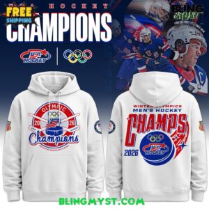 USA Hockey Milano-Cortina Olympics Champions 2026 Hoodie