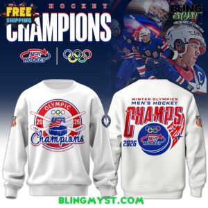USA Hockey Milano-Cortina Olympics Champions 2026 Sweatshirt