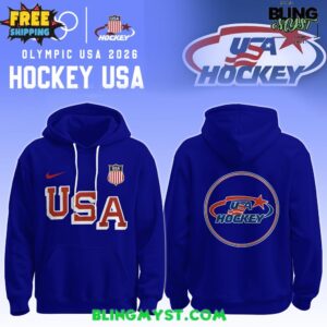 USA Hockey Olympic Winter Games Milano Cortina 2026 Hoodie
