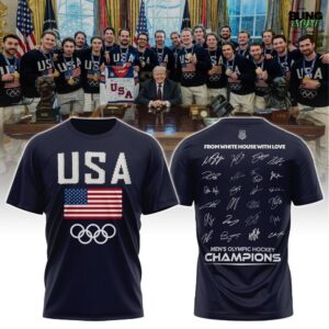 USA Men Hockey Form White House With Love Edition Shirt Collection