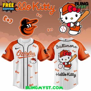 Baltimore Orioles x Helllo Kitty 2026 Baseball Jersey