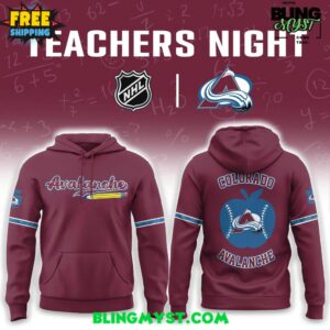 Colorado Avalanche Fourth Wings Night NHL Hoodie