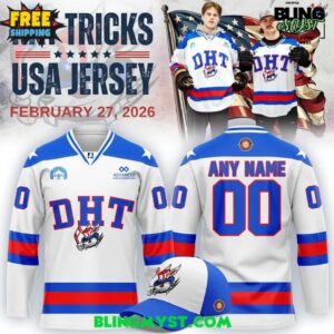 Danbury Hat Tricks USA Champions Celebration 2026 Hockey Jersey