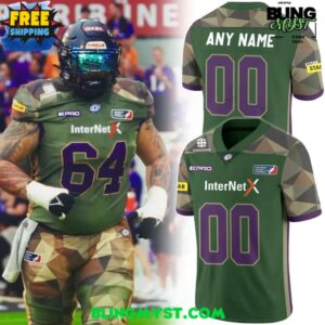 Frankfurt Galaxy Bundeswehr Limited Edition Football Jersey
