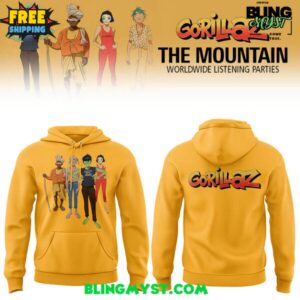 Gorillaz The Mountain 2026 Hoodie Collection