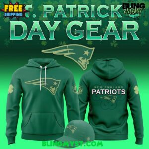 New England Patriots St. Patrick’s Day Gear Edition Hoodie