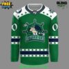 Peoria Rivermen St Patrick's Day Baseball Jersey 2