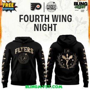 Philadelphia Flyers Fourth Wings Night NHL Hoodie