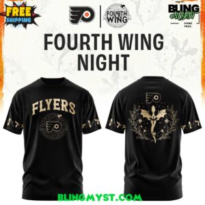 Philadelphia Flyers Fourth Wings Night NHL T-Shirt