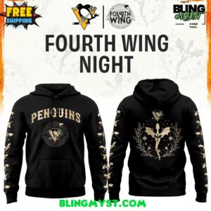 Pittsburgh Penguins Fourth Wings Night NHL Hoodie