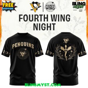 Pittsburgh Penguins Fourth Wings Night NHL T-Shirt