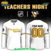 Pittsburgh Penguins Teacher Appreciation Night NHL Hockey Jersey 3