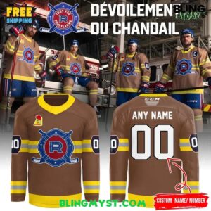 Rocket de Laval Firefighter 2026 Uniform Hockey Jersey