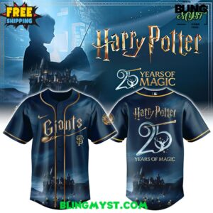 San Francisco Giants x Harry Potter 25 Years of Magic MLB Baseball Jersey