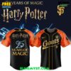 San Francisco Giants x Harry Potter 25 Years of Magic MLB Baseball Jersey 2