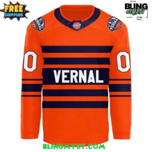 Vernal Oilers New Uniform 2026 New Hockey Jersey